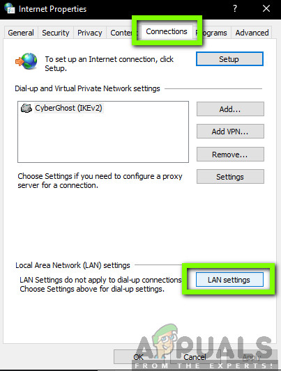Configuración de LAN - Windows 10